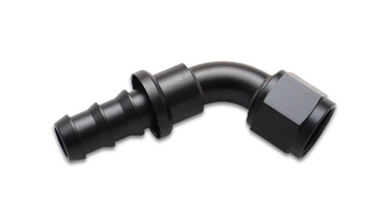 Vibrant Push-On 60 Degree Hose End Elbow FittingSize -12AN-thumbmail-1