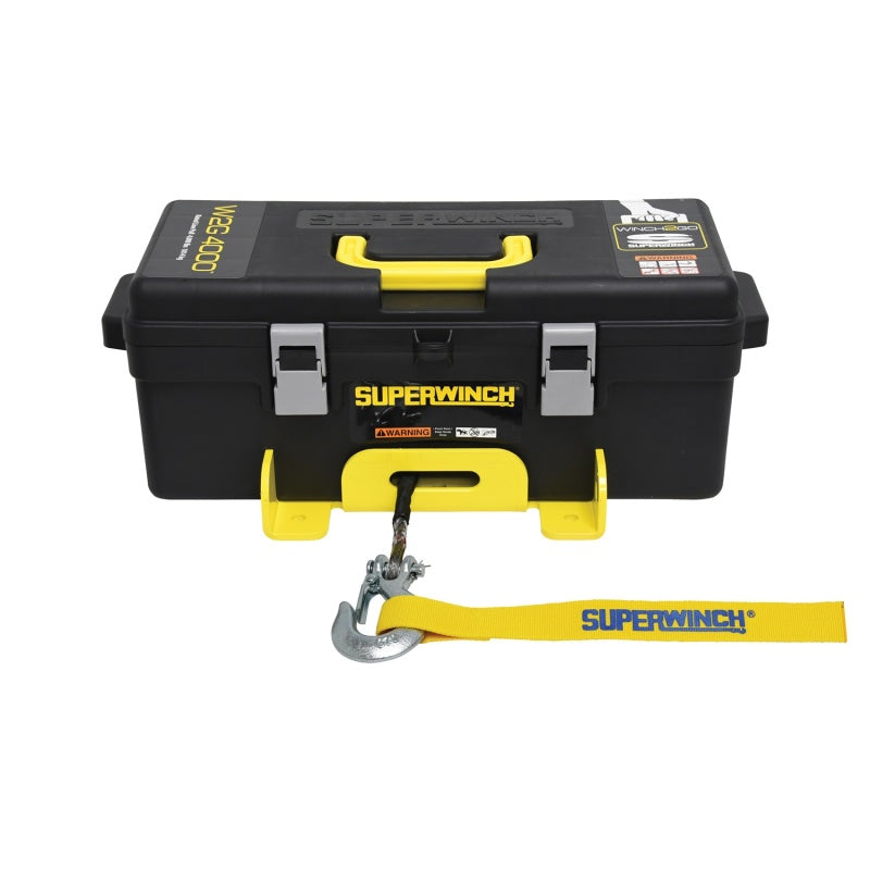 Superwinch 4000 LBS 12V DC 3/16in x 50ft Synthetic Rope Winch2Go-thumbmail-5