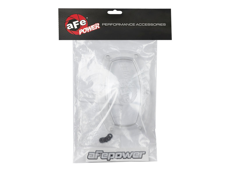 aFe Momentum Cold Air Intake System Replacement Sight Window- Oblong Clear-thumbmail-4
