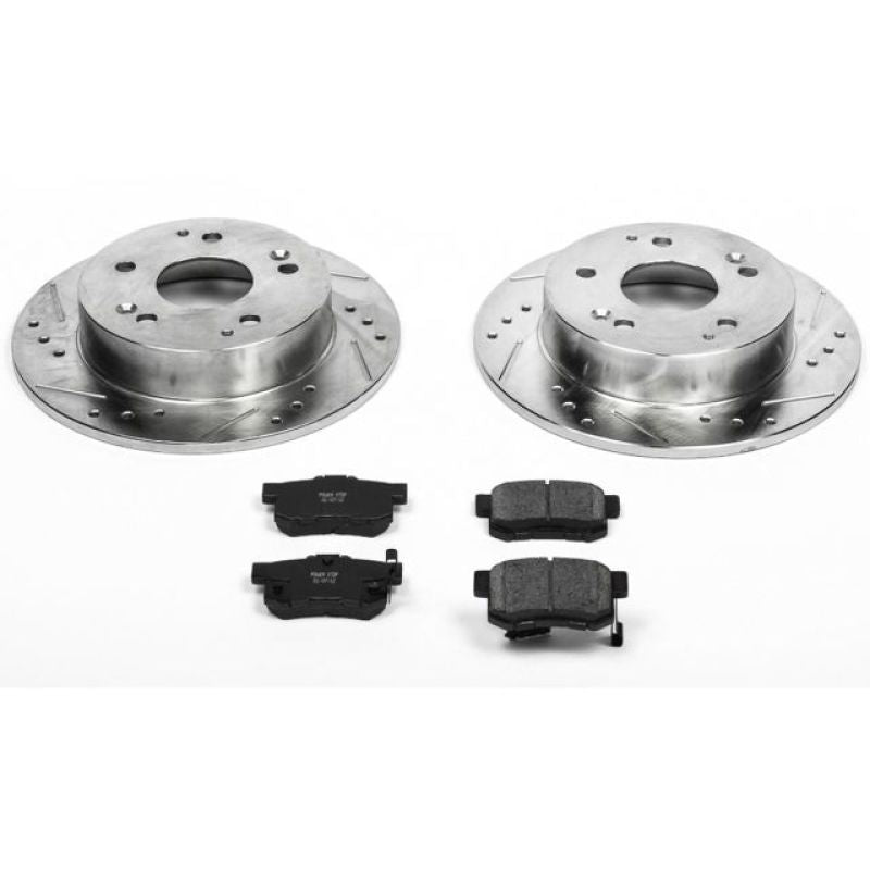 Power Stop 97-01 Acura Integra Rear Z23 Evolution Sport Brake Kit-thumbmail-1