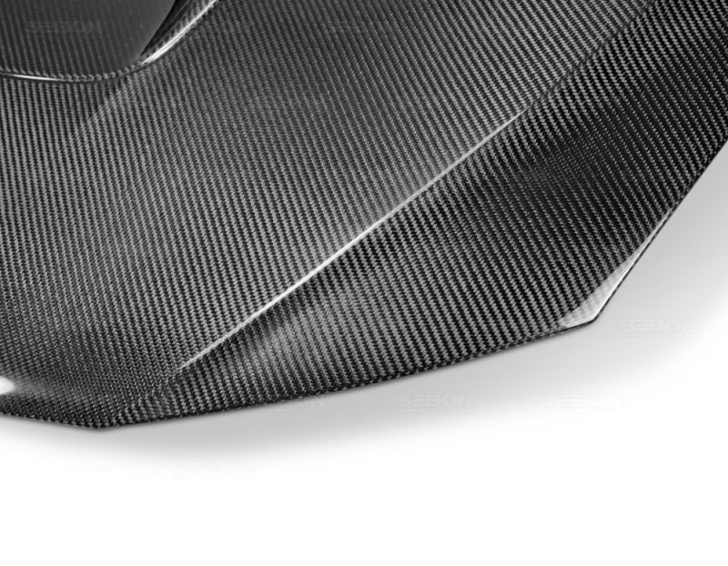 Seibon 08-09 Subaru WRX/STi OEM Carbon Fiber Hood-thumbmail-5