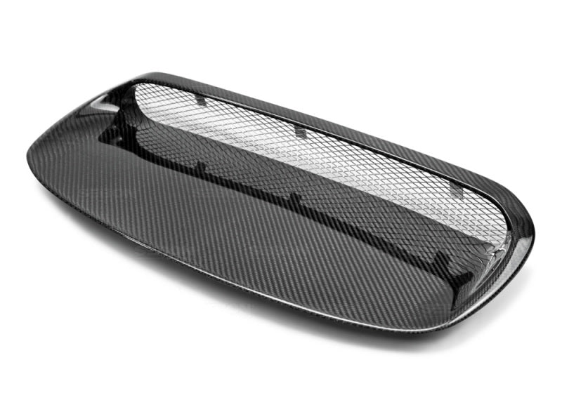 Seibon 08-11 Subaru Impreza WRX STI OEM-Style CF Hood Scoop - Only Fits OEM Hoods (Not Seibon Hoods)-thumbmail-2