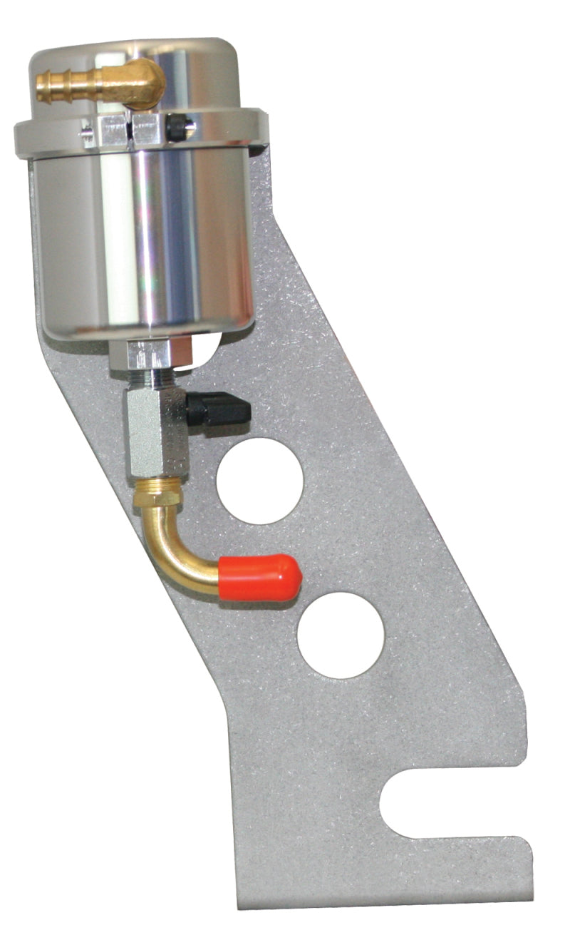 Moroso 87-93 Ford Mustang 5.0L Air/Oil Separator Catch Can - Billet Aluminum-thumbmail-1