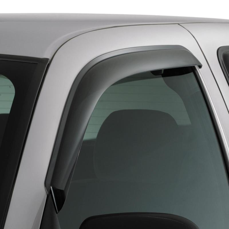 AVS 15-18 Chevy Colorado Ext. Cab Ventvisor Outside Mount Window Deflectors 2pc - Smoke-thumbmail-2