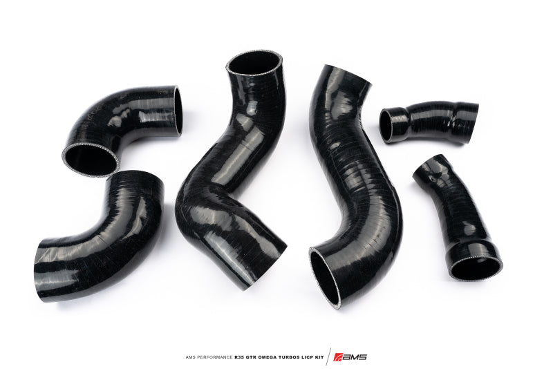 AMS Performance  Nissan R35 GTR Omega Turbo Kit 3in Lower Intercooler Pipes-thumbmail-6