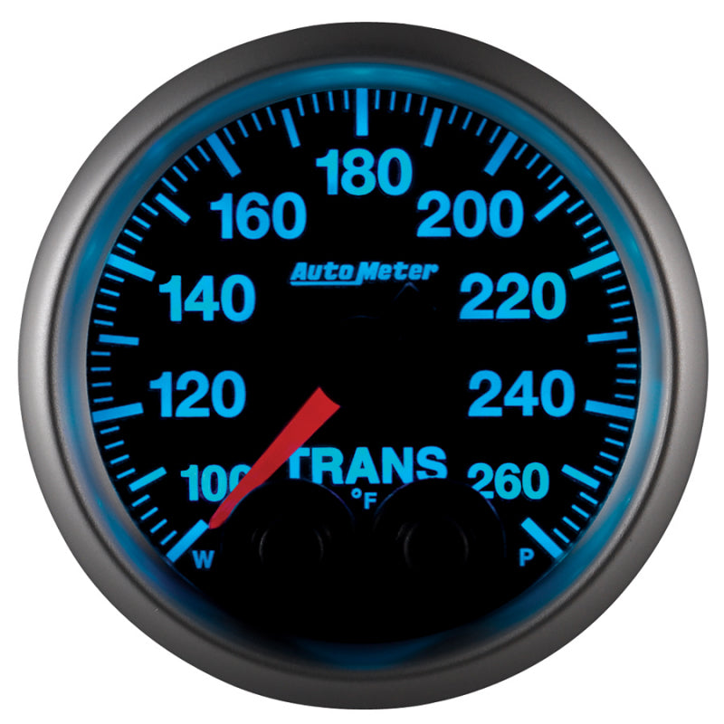 Autometer Elite 52mm 100-260 Degress F Trans Temperature Peak and Warn Gauge w/ Electonic Control-thumbmail-4