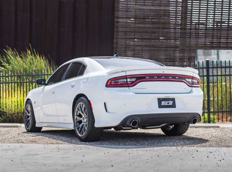 Borla 15-16 Dodge Charger SRT 392 6.4L No Tip Single Split Rear Exit ATAK w/ Valves Exhaust-thumbmail-4