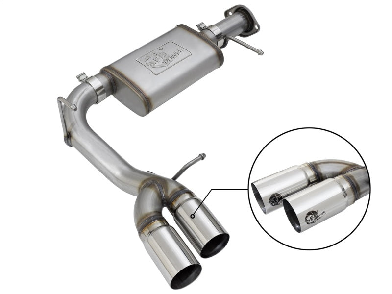 aFe MACH Force-XP 3in 409 SS Cat-Back Exhaust w/ Polished Tip 17-19 GM Colorado/Canyon V6-3.6L-thumbmail-1