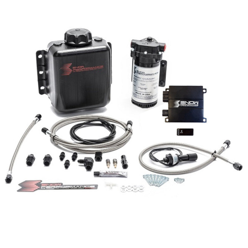 Snow Performance Stg 2 Boost Cooler Prog. Engine Mount Water Injection Kit (SS Braid Line & 4AN)-thumbmail-5