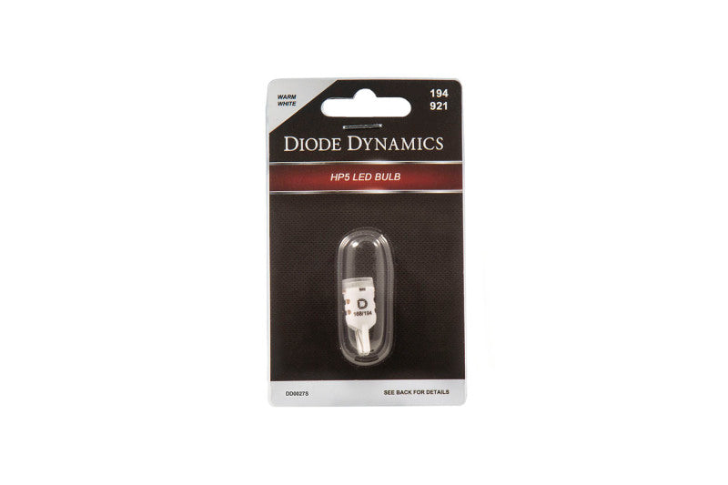 Diode Dynamics 194 LED Bulb HP5 LED Warm - White Short (Single)-thumbmail-1