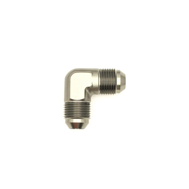 DeatschWerks 8AN Male Flare To 8AN Male Flare 90-Degree Coupler Fitting-thumbmail-3