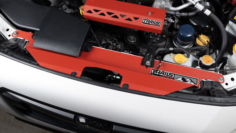 GrimmSpeed 2018+ Subaru Crosstrek TRAILS Radiator Shroud - Red-thumbmail-2
