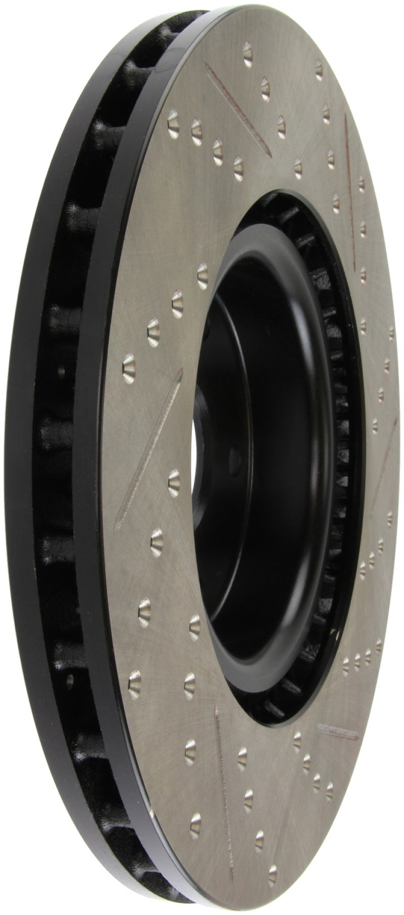 StopTech 05-10 Subaru Impreza WRX/STi Slotted & Drilled Right Front Rotor-thumbmail-8