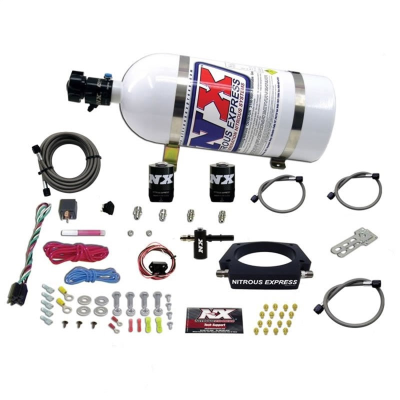 Nitrous Express 2014+ Chevrolet Corvette C7 Nitrous Plate Kit (50-300HP) w/10lb Bottle-thumbmail-2