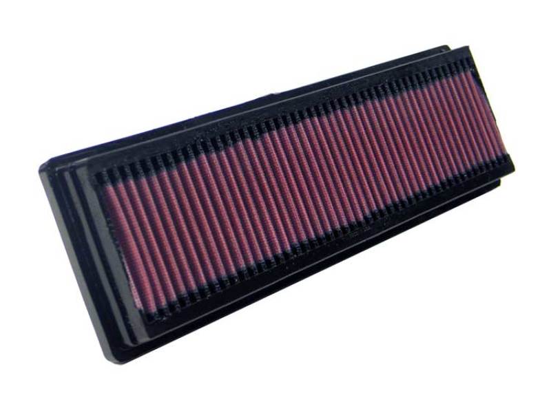 K&N Replacement Panel Filter for Peugeot / Citroen 13in O/S Length x 4in O/S Width x 1.125in Height-thumbmail-1