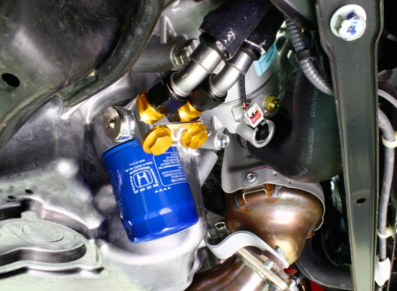 Perrin 17-19 Honda Civic Type R Oil Cooler Kit-thumbmail-7