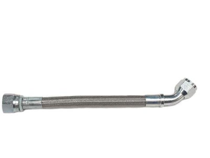 ATP 12in L -10 AN Steel Braided Hose Straight/45 Degree Hose Ends (For Oil/Coolant)-thumbmail-1