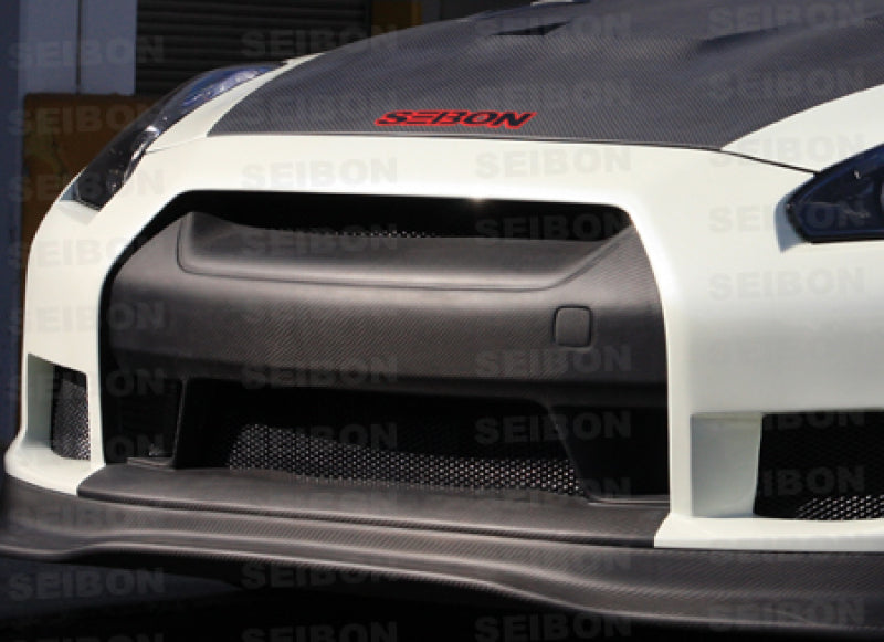 Seibon 09-10 Nissan Skyline R35 GTR OEM Carbon Fiber Front Grill-thumbmail-4