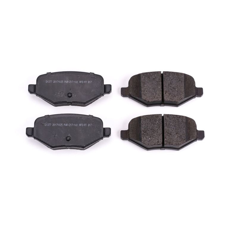Power Stop 11-13 Ford Edge Rear Z16 Evolution Ceramic Brake Pads-thumbmail-1