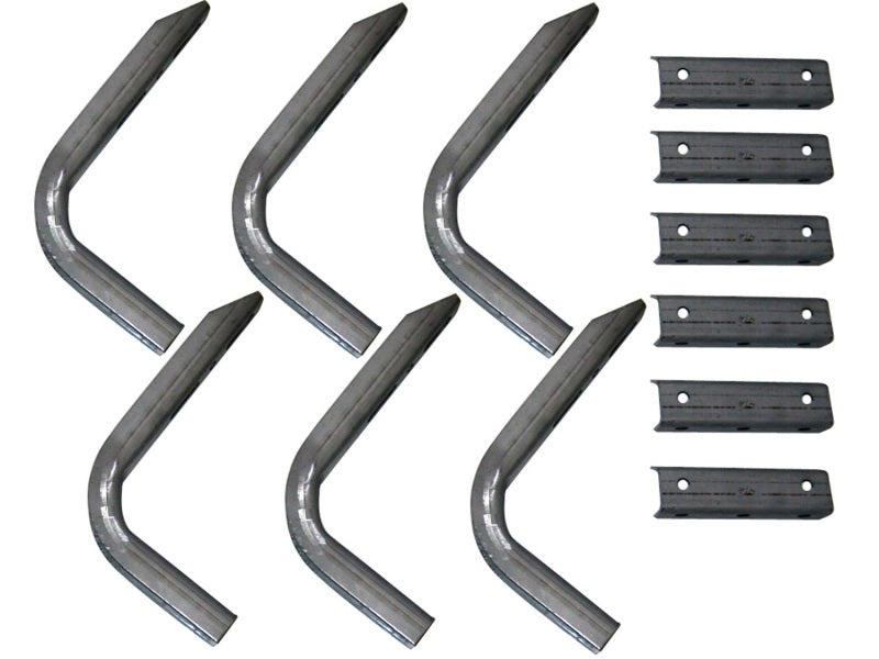 Lund 10-12 Chevy Colorado Ext. Cab EZ Running Board Mounting Bracket Kit - Brite-thumbmail-3