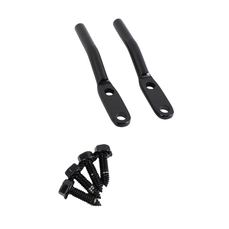 Kentrol 76-95 Jeep CJ/Wrangler YJ Door Strap Pins Pair - Powdercoat Black-thumbmail-1