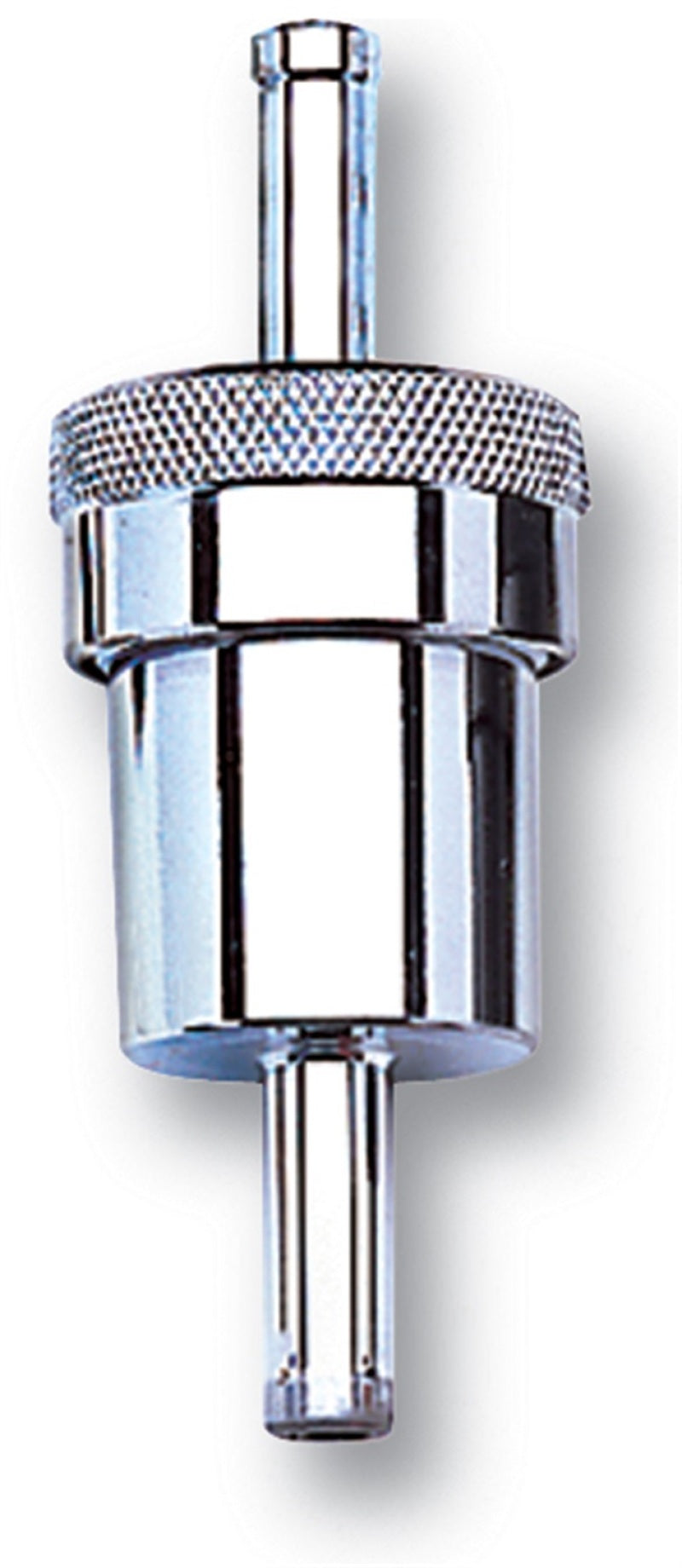 Russell Performance Chrome Street Fuel Filter (3in Length 1-1/8in diameter 5/16in inlet/outlet)-thumbmail-2
