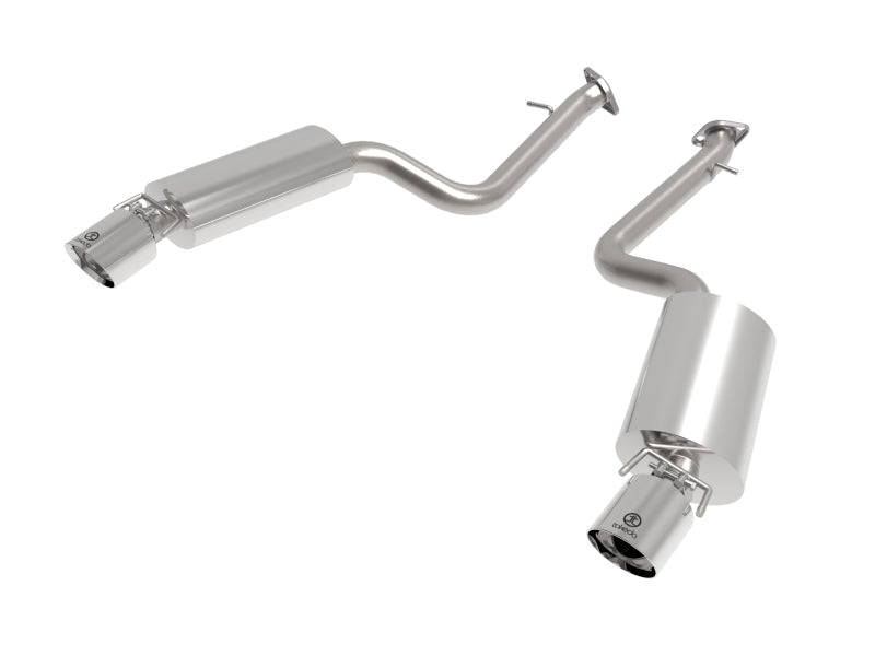 aFe Lexus IS350 14-22 V6-3.5L Takeda Axle-Back Exhaust System- Polished Tip-thumbmail-2