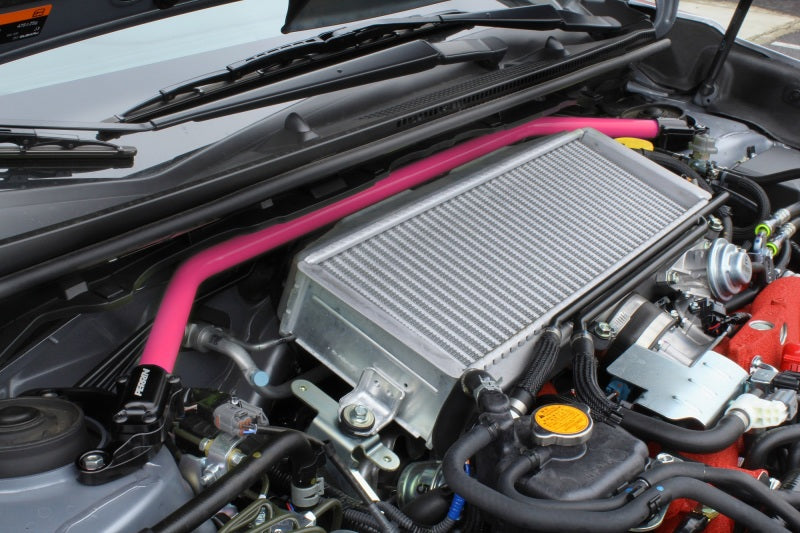 Perrin 2008+ WRX/STI Front Strut Brace - Hyper Pink-thumbmail-5