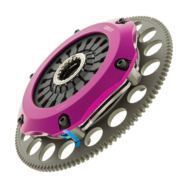 Exedy 1993-1995 Mazda RX-7 R2 Hyper Compe-R Twin Cerametallic Clutch Rigid Center Disc Pull Type-thumbmail-4