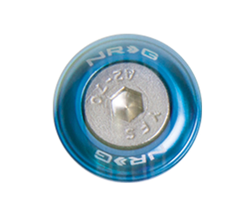 NRG Fender Washer Kit w/Rivets For Metal (Blue) - Set of 10-thumbmail-1