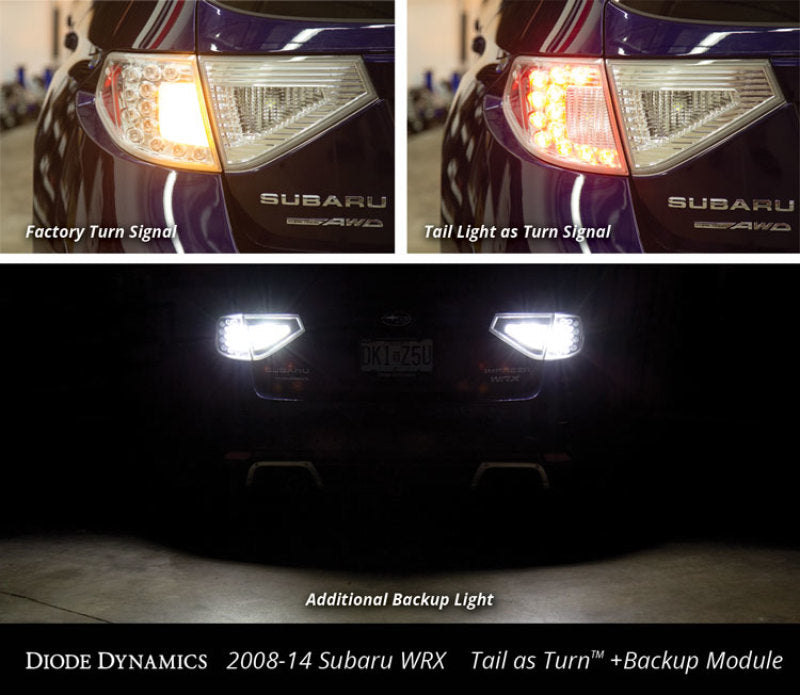 Diode Dynamics 08-14 Subaru WRX/STi Hatchback Tail as Turn +Backup Module (USDM) Module Only-thumbmail-5