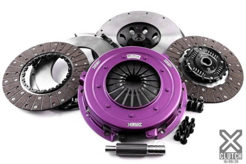 XClutch 15-20 Ford Mustang Shelby GT350 5.2L 10.5in Twin Sprung Organic Clutch Kit-thumbmail-1