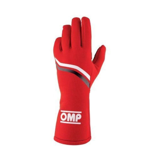 OMP Dijon Gloves My2021 Red - Size L (Fia 8856-2018)