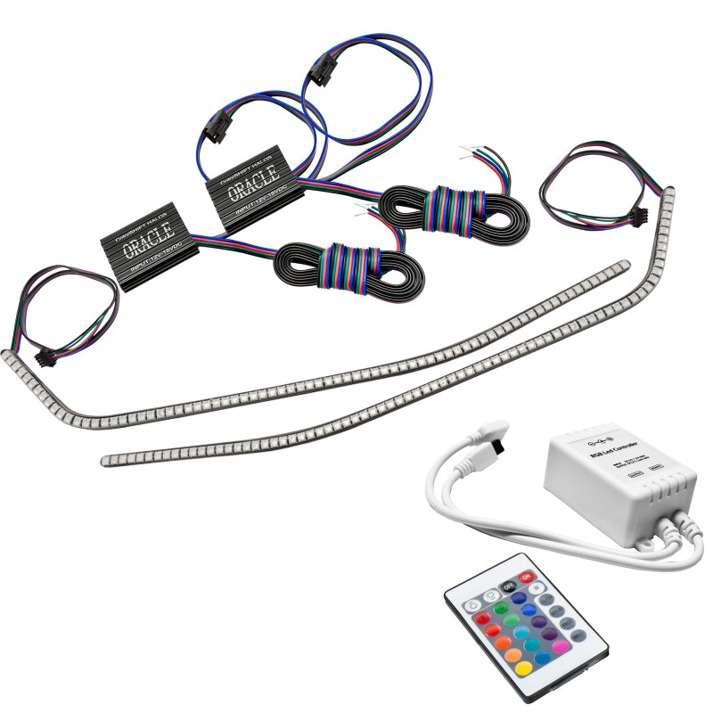 Oracle 16-21 Chevy Camaro Surface Mount DRL Modules - ColorSHIFT w/ Simple Controller-thumbmail-4