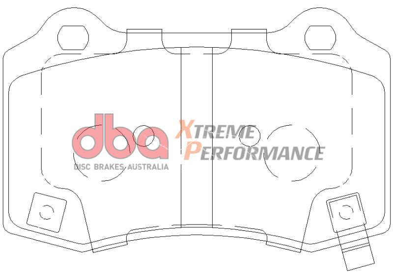 DBA 2010 Camaro SS XP650 Rear Brake Pads-thumbmail-4