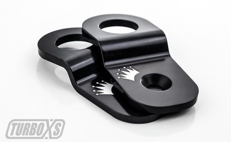 Turbo XS 15-16 Subaru WRX/STI Billet Aluminum Radiator Stay - Black-thumbmail-1