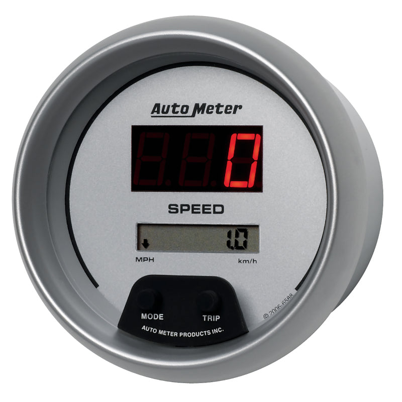 Autometer Ultra-Lite 3 3/8in 160 MPH Digital Speedo Gauge-thumbmail-2