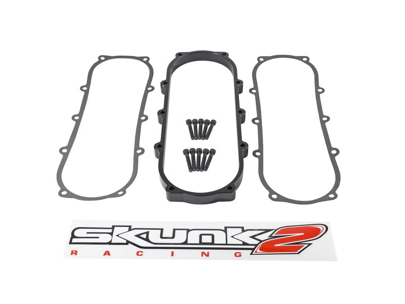 Skunk2 Ultra Series Honda/Acura Black Street Intake Manifold .5 Liter Spacer-thumbmail-6