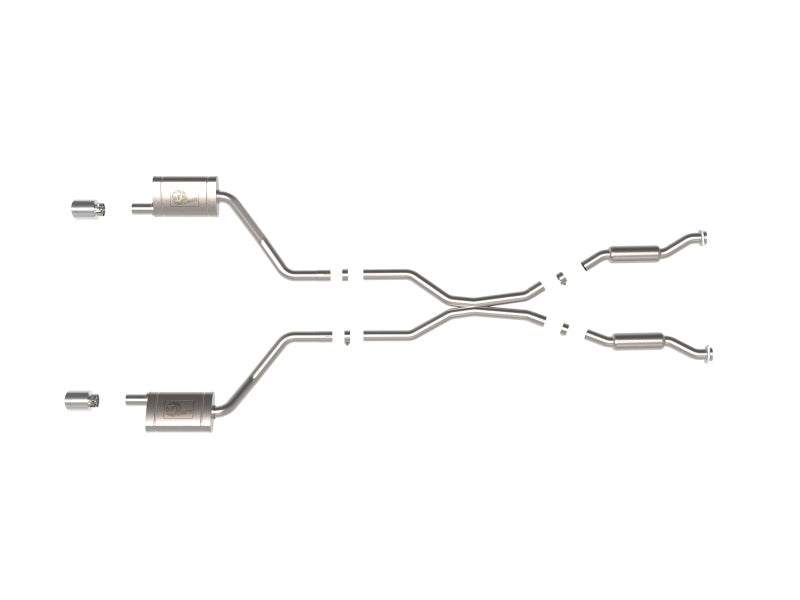 aFe 11-21 Dodge Durango V6-3.6L/V8-5.7L MACH Force-Xp 304 SS Cat-Back Exhaust System w/ Polished Tip-thumbmail-9