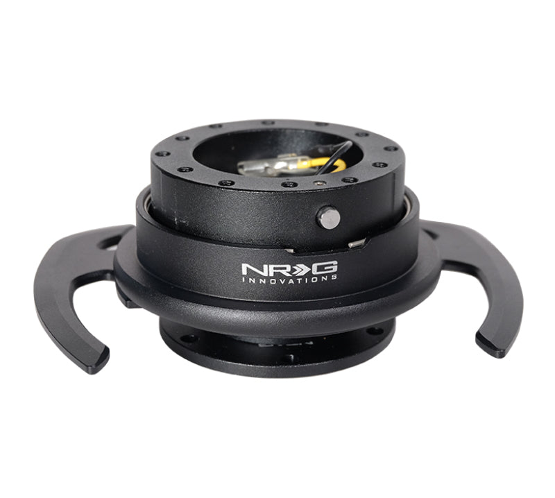 NRG Quick Release Kit Gen 4.0 - Black Body / Black Ring w/ Handles-thumbmail-3