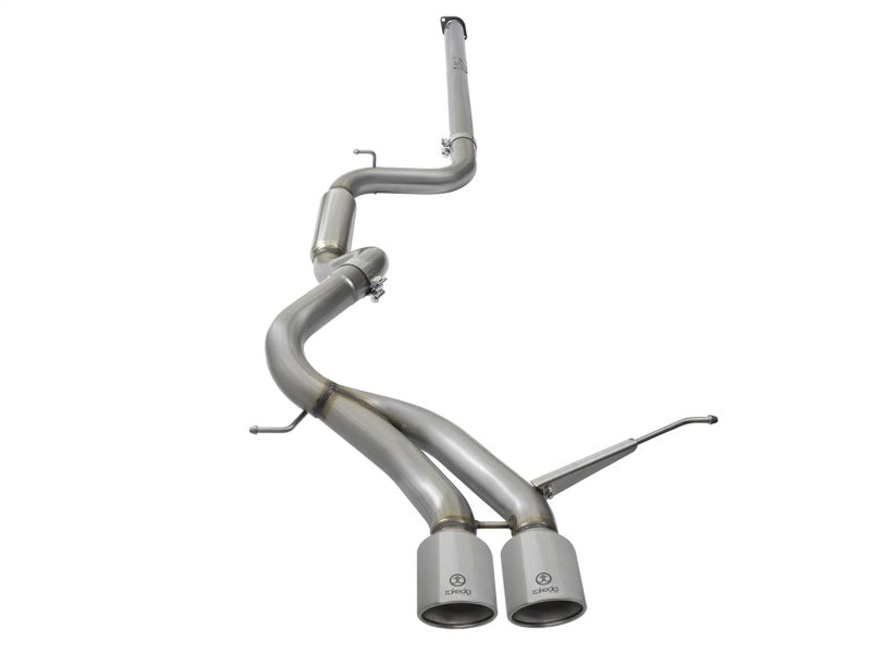 aFe POWER Takeda 3in 304 SS Cat-Back Exhaust w/ Polished Tips 13-17 Ford Focus ST L4-2.0L (t)-thumbmail-7