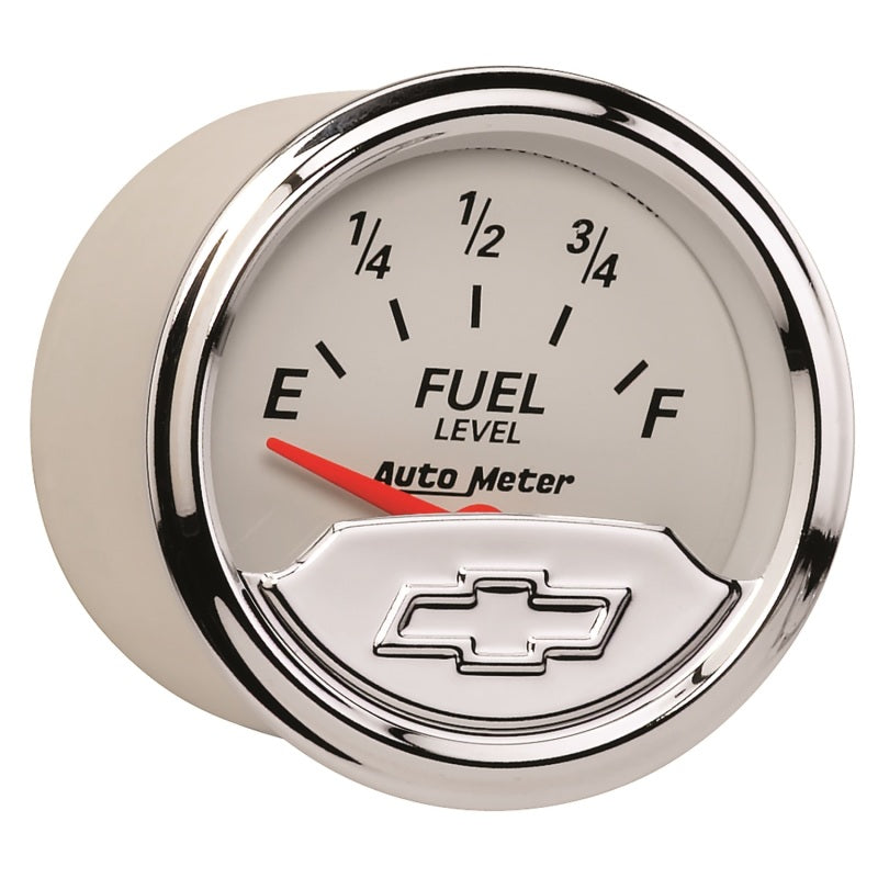 AutoMeter Gauge Fuel Level 2-1/16in. 240 Ohm(e) to 33 Ohm(f) Elec Chevrolet Heritage Bowtie-thumbmail-3
