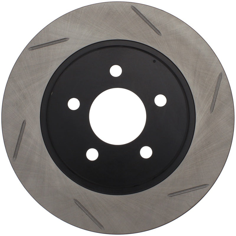 StopTech Power Slot 05-10 Mustang V6/4.0L / GT V8-4.6L Rear Right Slotted Rotor-thumbmail-5