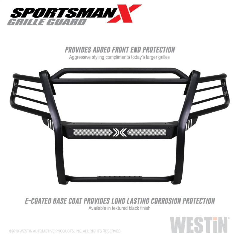 Westin 15-20 Chevrolet Colorado Sportsman X Grille Guard - Textured Black-thumbmail-10