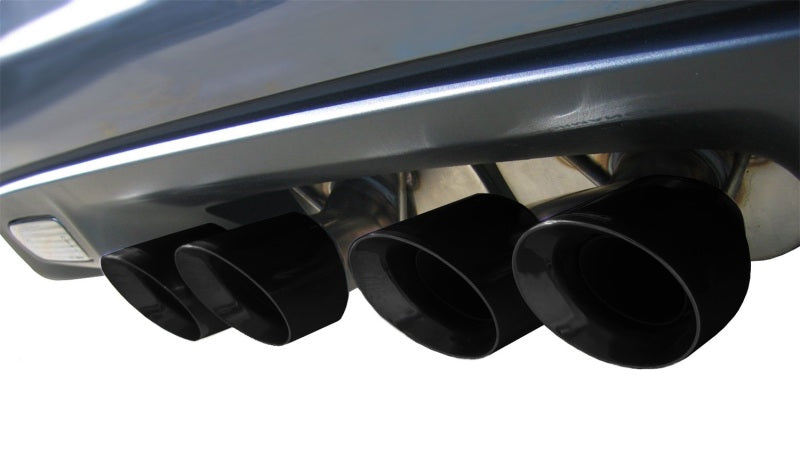 Corsa 06-13 Chevrolet Corvette C6 Z06 7.0L V8 Black Sport Cat-Back Exhaust-thumbmail-4