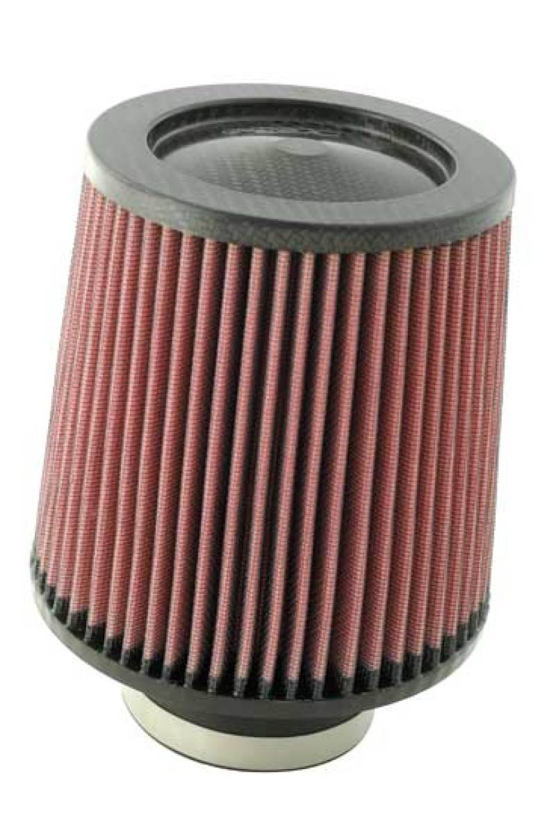 K&N Round Tapered Universal Air Filter 3 inch Flange 6 inch Base 5 inch Top 6 inch Height-thumbmail-1