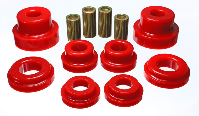 Energy Suspension 10 Chevy Camaro Red Rear Sub-Frame Mount Replacement Bushing Set-thumbmail-3