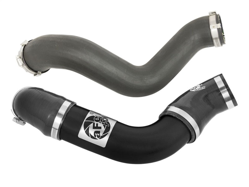 aFe BladeRunner Intercooler Tubes Black Hot/Cold Side for 15-16 Ford Mustang EcoBoost I4-2.3L (t)-thumbmail-5