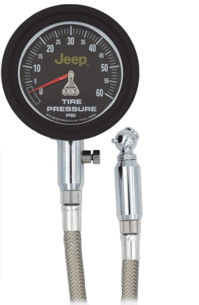 Autometer JEEP 0-60 PSI Analog Tire Pressure Gauge-thumbmail-2