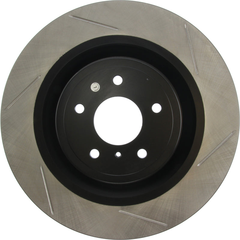 StopTech Power Slot Nissan 370z / Infiniti G37 SportStop Slotted Front Left Rotor-thumbmail-6